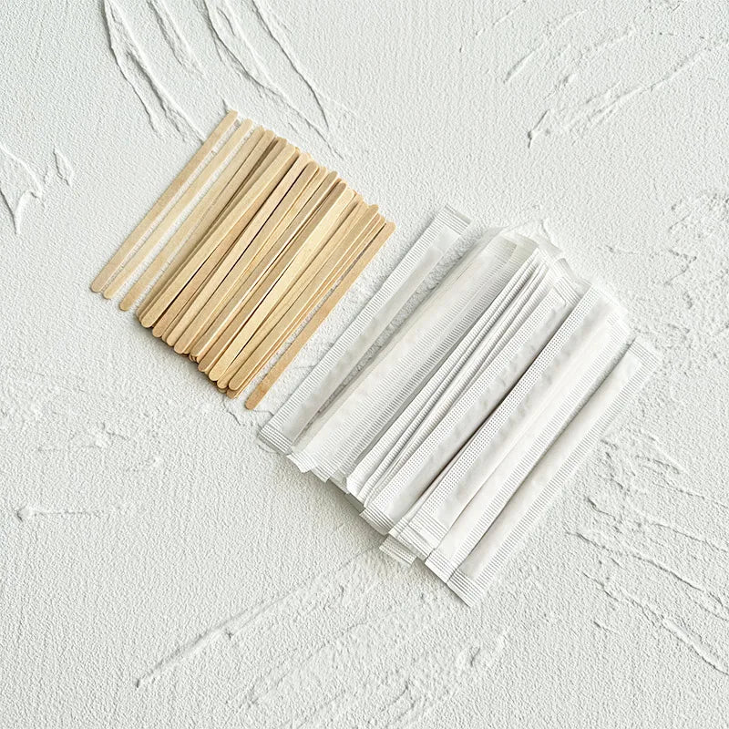 Wholesale Customized Most Popular Biodegradable Wood Mix Stick Disposable Wooden Coffee Stirrer