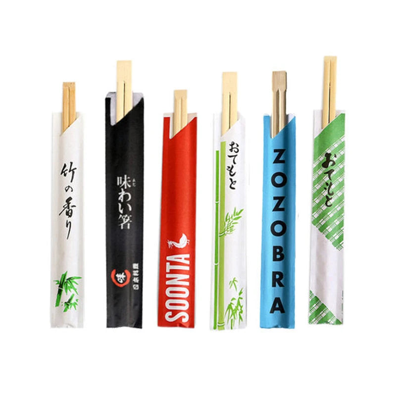 Wholesale Eco-Friendly Disposable Bamboo Chopsticks 21-23cm Classic Style for Party Sushi and Camping