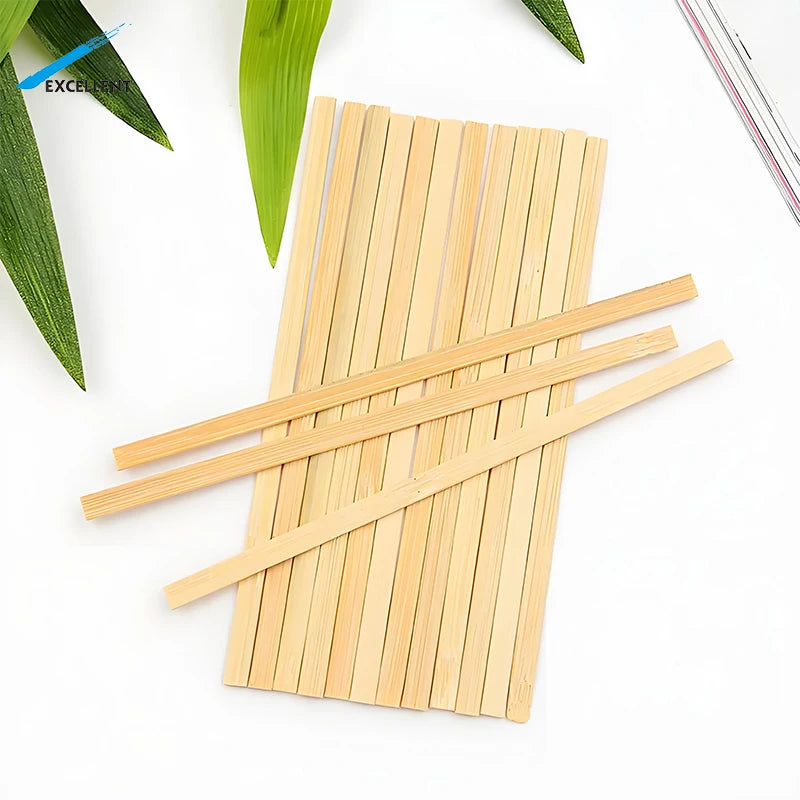 Bamboo Coffee Stick Bamboo Coffee Stirrer Disposable Bamboo Coffee Stirrer With Custom Logo for Home and Office Use