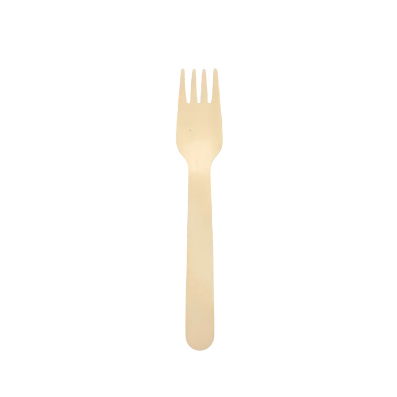 China Manufacture Factory Price Wooden Forks Disposable Eco Friendly Wooden Fork