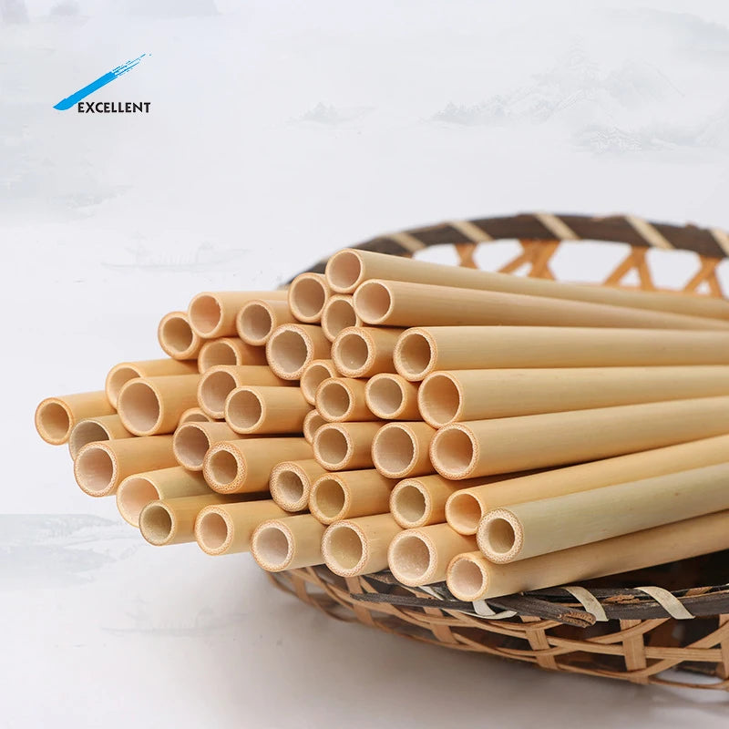 Highly Competitive Prices Bamboo Straws Disposable Straws Drink Use 100% Nature Bamboo Used