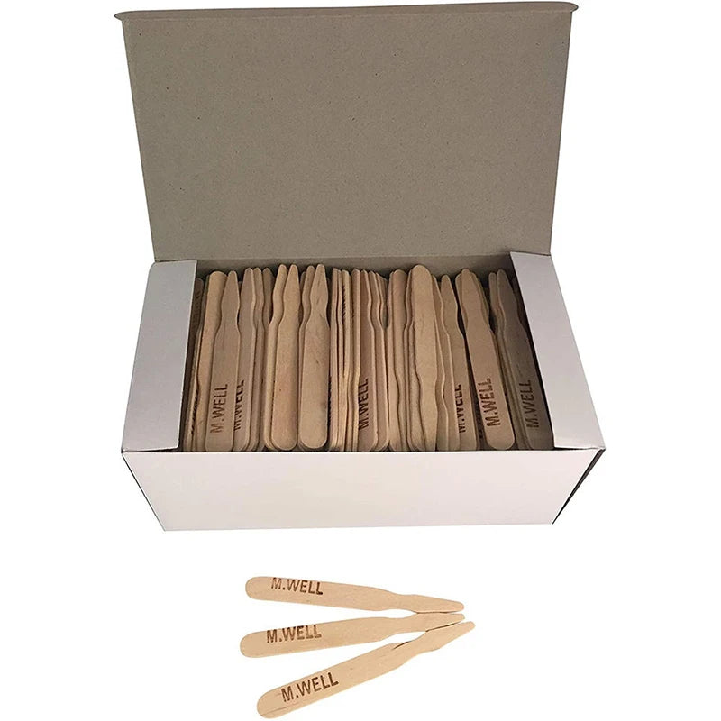 Natural Birch Wood Eco Friendly Steak Markers Wooden Steak Sandwich Hamburger Pizza Sign Heat Stamped
