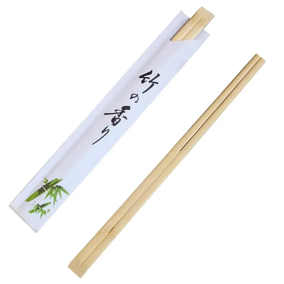 Wholesale Eco-Friendly Disposable Bamboo Chopsticks 21-23cm Classic Style for Party Sushi and Camping