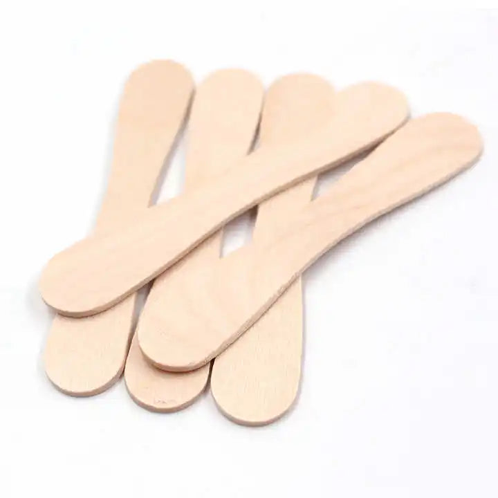 Customized Design Private New Wooden Degradable Ice Cream Scoop Wooden Ice Cream Stick