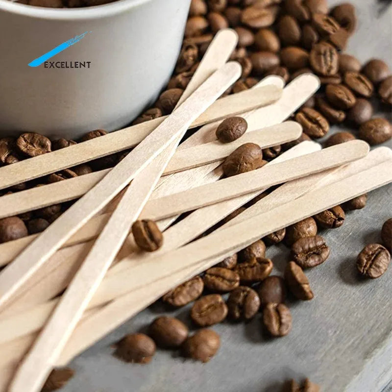 Chinese Supplier High Quality Factory Wooden Coffee Stir Stick for Coffee Shop