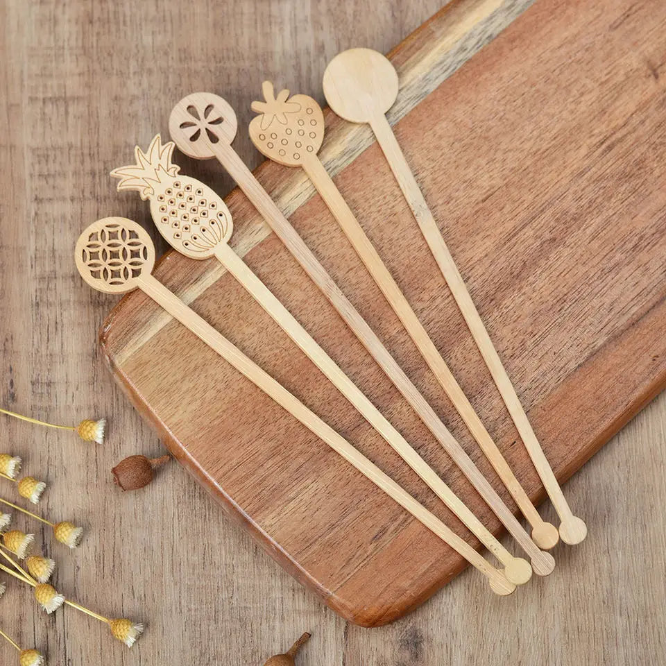 Eco-Friendly Disposable Wooden Coffee Stirrer Stick for Parties-Disposable Dinnerware & Tableware