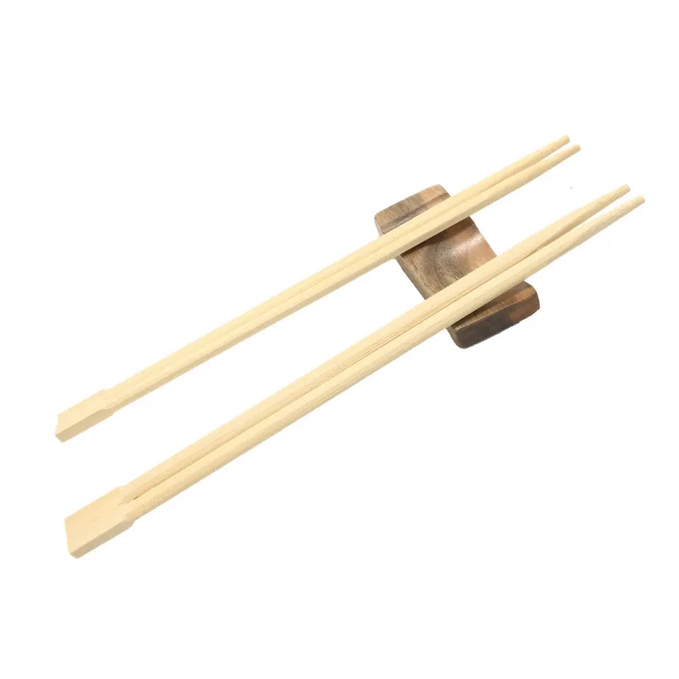 Disposable Bamboo Chopsticks and Sticks with Sleeve Eco-Friendly Biodegradable Party Supplies Custom Logo
