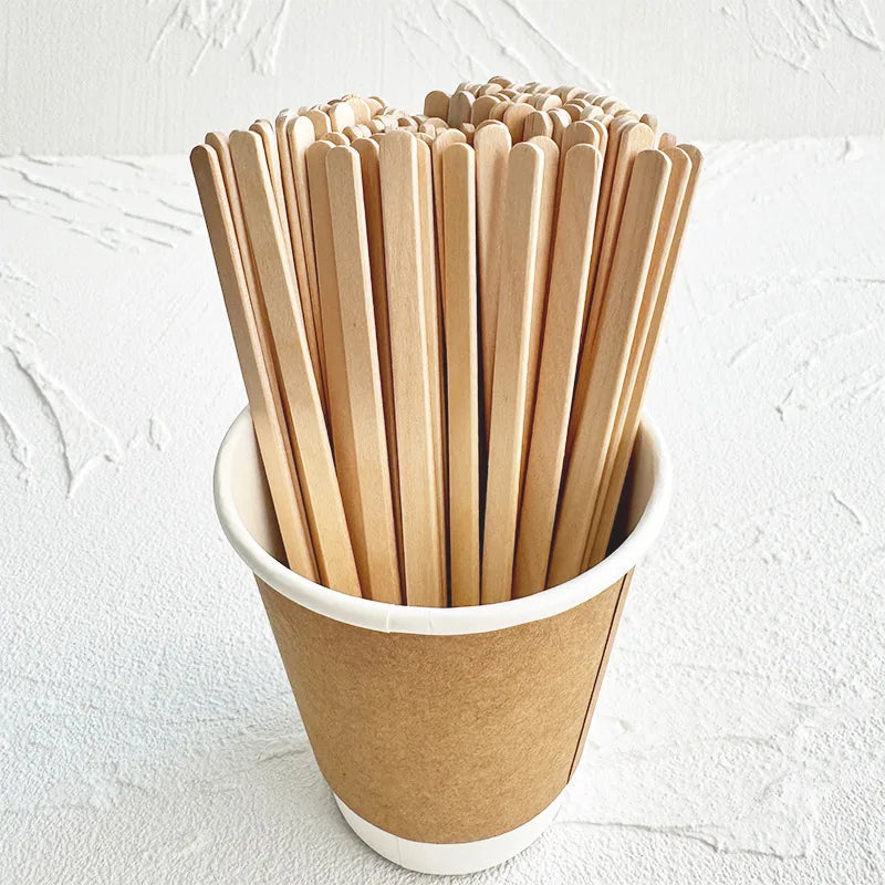 Chinese Supplier High Quality Factory Wooden Coffee Stir Stick for Coffee Shop
