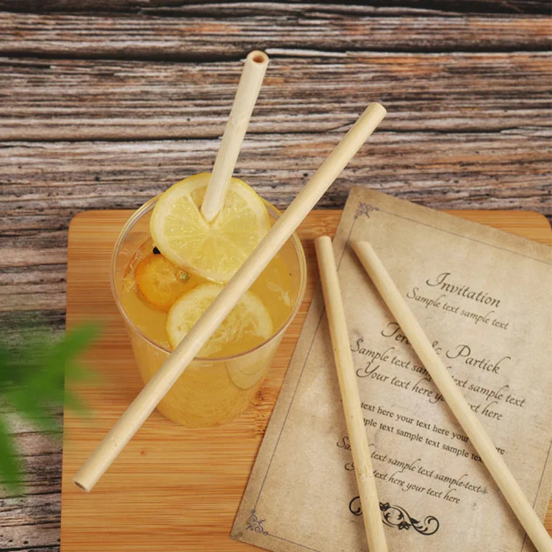 Highly Competitive Prices Bamboo Straws Disposable Straws Drink Use 100% Nature Bamboo Used