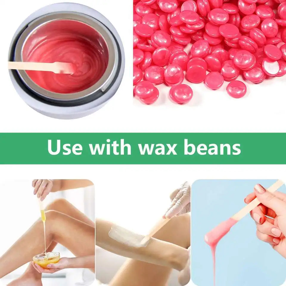 Disposable Eco-Friendly Handheld Wooden Waxing Stick 100pcs/Pack