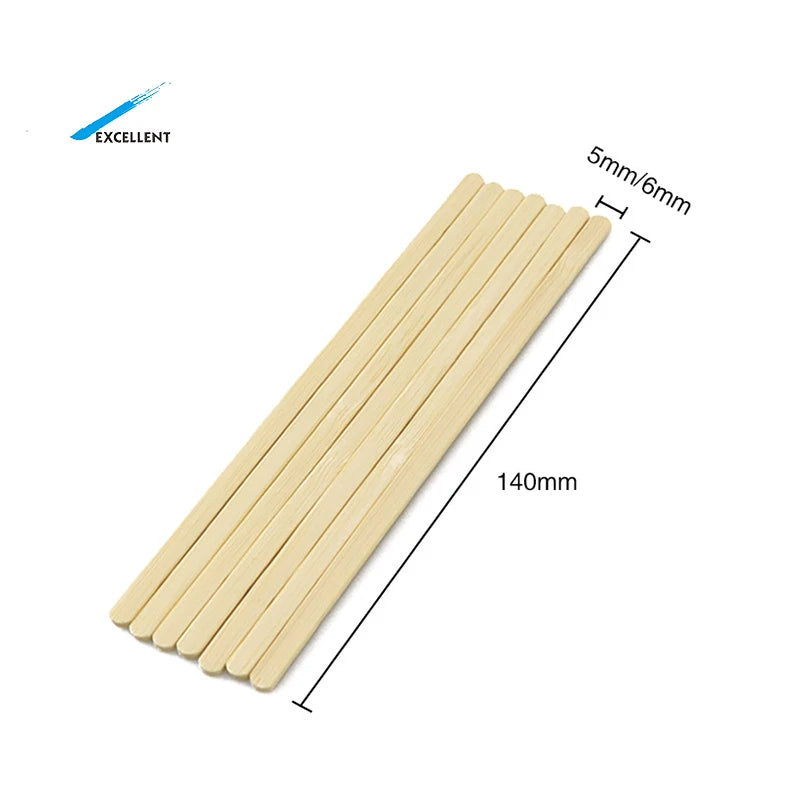 Low Price Bamboo Coffee Stick Safe Quality Reusable Wooden Coffee Sticks With Customized Logo