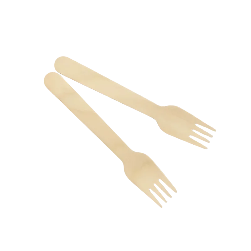 Eco-Friendly Fork Set Food Grade Cheap Disposable Wooden Fork Wholesale Wooden Cutlery Fork