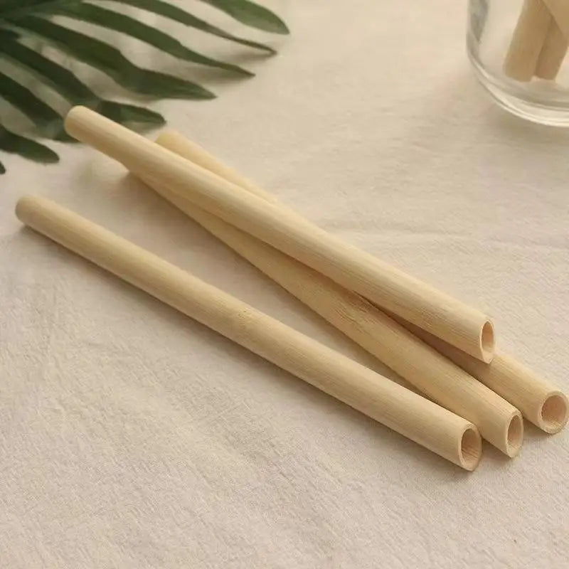 Hot Selling Bamboo Straws Disposable Biodegradable Natural Organic Eco Bamboo Drinking Straws