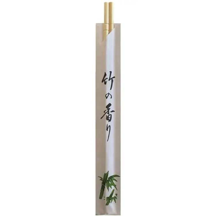 Classic Design Custom Logo Printed Eco-Friendly Non-Stick Disposable Bamboo Chopsticks Tensoge-Chinese Double Stick 24cm Ramen
