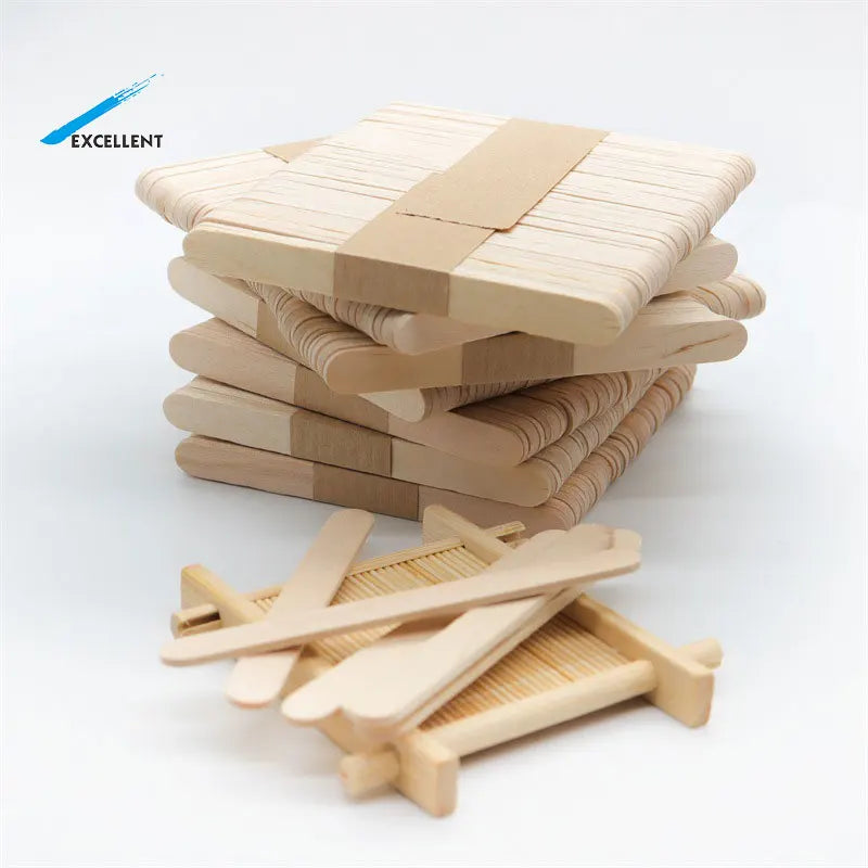 Factory Direct Selling With Multiple Specifications and Sizes Wooden Ice Cream Stick Degradable Ice Cream Scoop