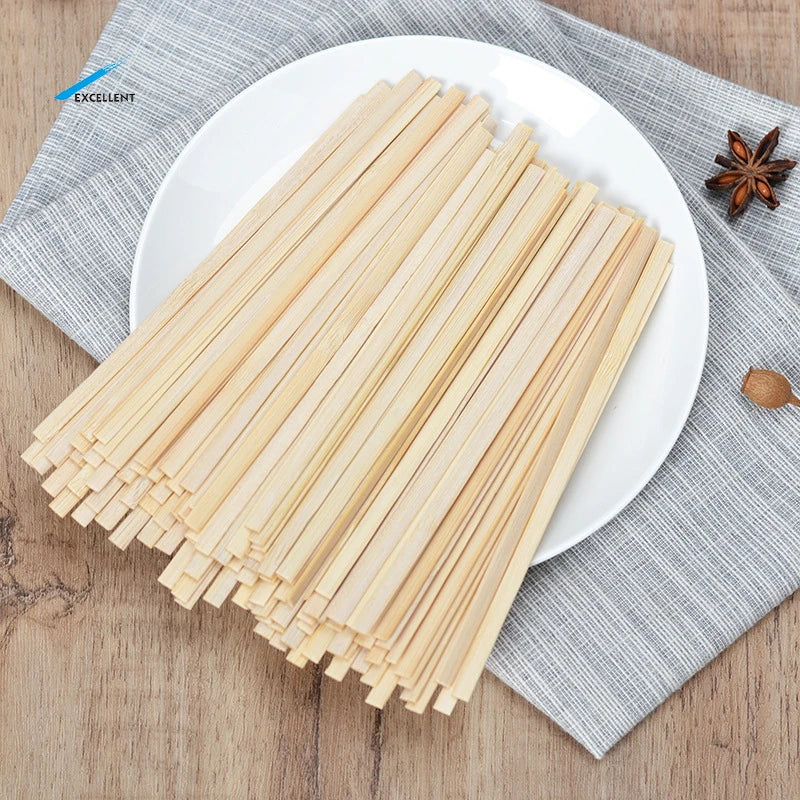 Bamboo Coffee Stick Bamboo Coffee Stirrer Disposable Bamboo Coffee Stirrer With Custom Logo for Home and Office Use