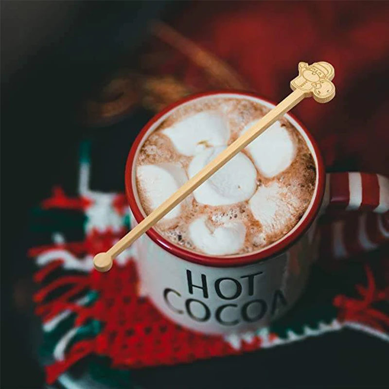 Good Quality Control Natural High Quality Disposable Bamboo Coffee Sticks Honey Stir Sticks