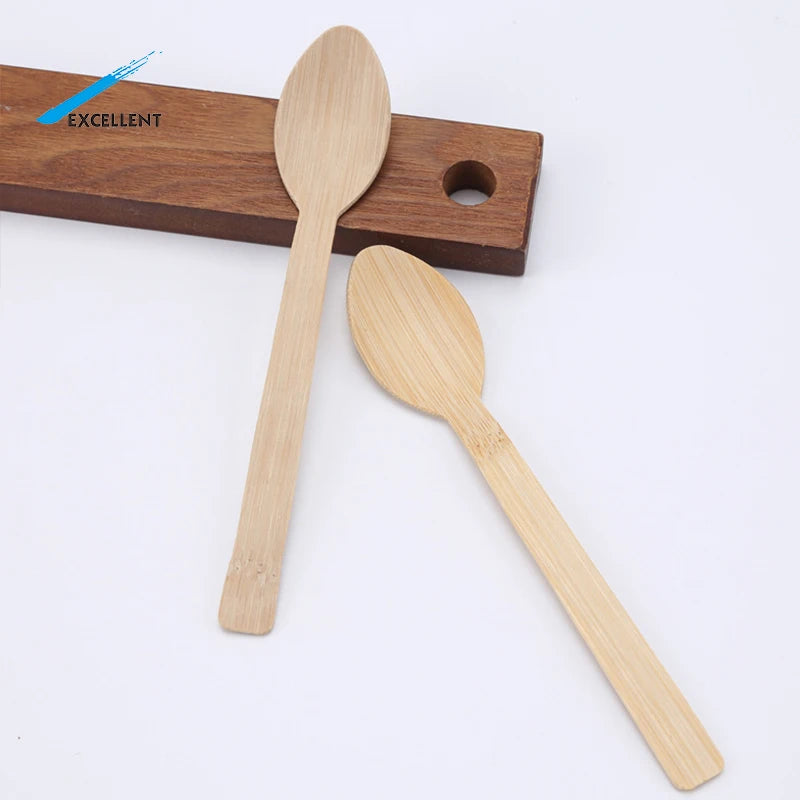 Wholesale Customized Disposable Bamboo Cutlery Set Bamboo Knife Fork and Spoon Bamboo Cutter Knife