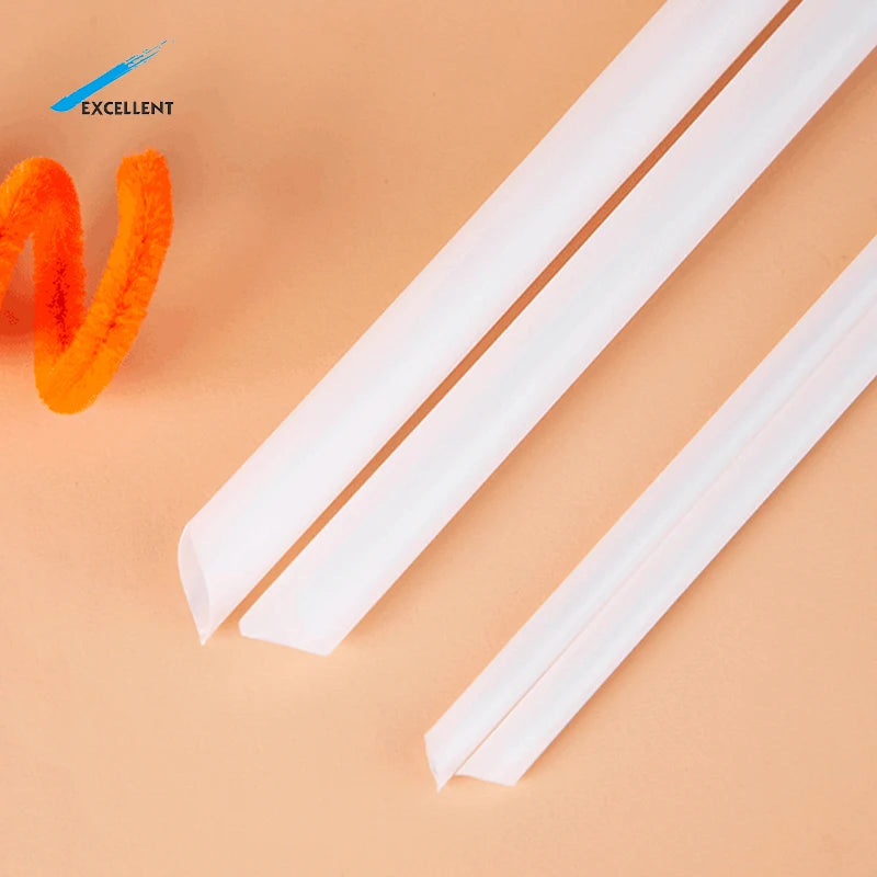 White Biodegradable Pla Disposable Straws Eco Manufacturer Compostable Cocktail Pla Straws