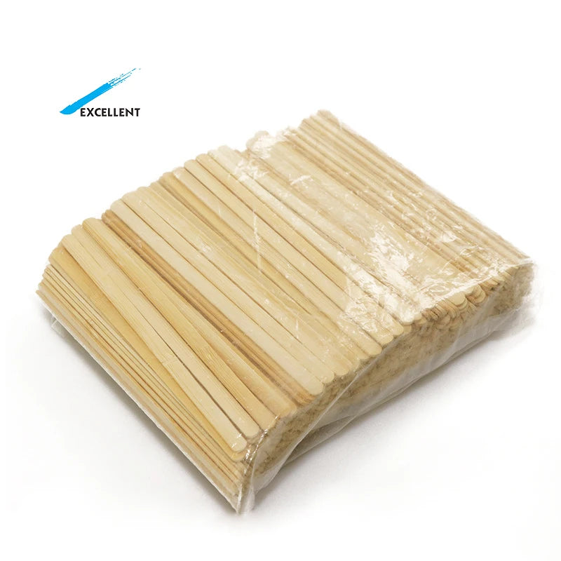 Bamboo Coffee Stick Bamboo Coffee Stirrer Disposable Bamboo Coffee Stirrer With Custom Logo for Home and Office Use
