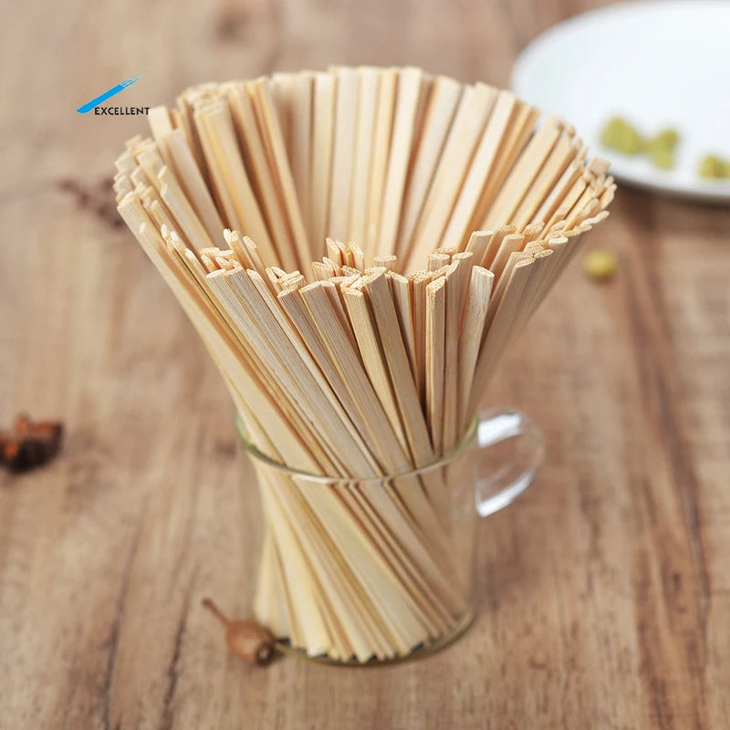 Individually Wrapped Disposable Wood Bamboo Tea and Coffee Stir Sticks Bamboo Coffee Stick Stirrer