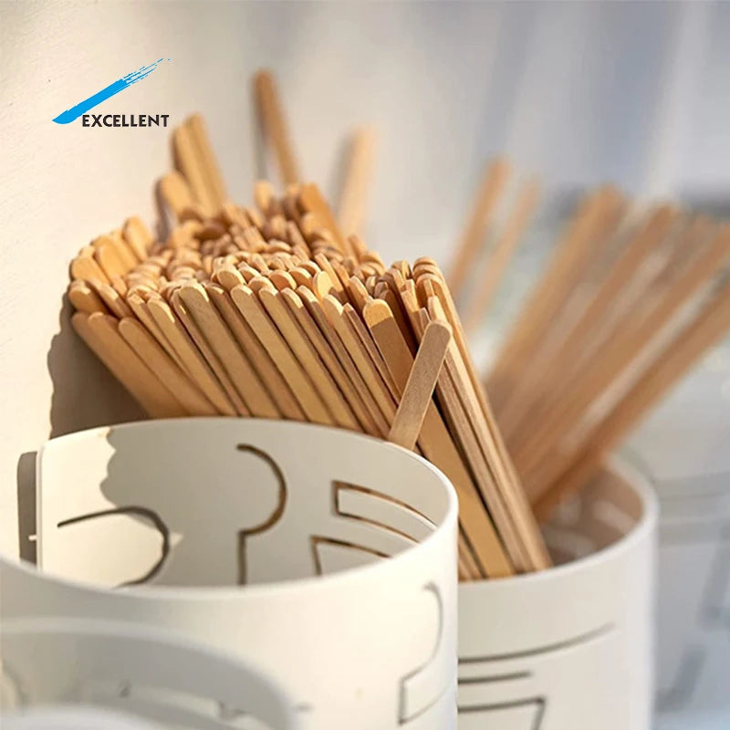 Factory Direct Sale Disposable High-quality Wooden Coffee Stick Honey Drink Coffee Mixing Stick