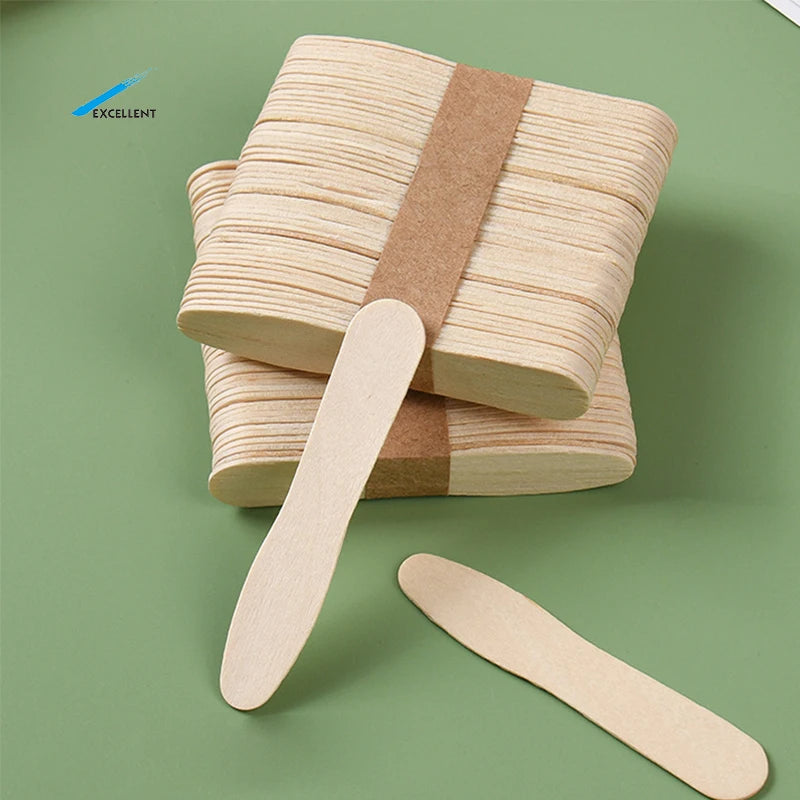 Free Samples Hot Selling Custom Popsicle Sticks Wooden Ice Cream Sticks