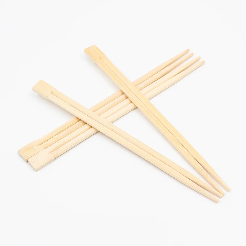 Wholesale Chinese Disposable Eco-Friendly Durable Party Cutlery Customized Full Paper Wrapped High Quality Bamboo Chopsticks
