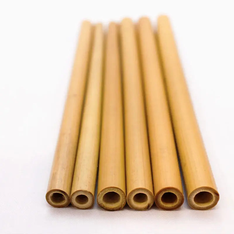 Hot Selling Bamboo Straws Disposable Biodegradable Natural Organic Eco Bamboo Drinking Straws