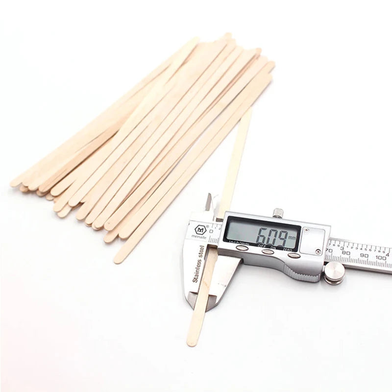 Disposable Food Grade Eco-Friendly Wooden Coffee Tea Sticks Muddler Paper Wrapped Biodegradable